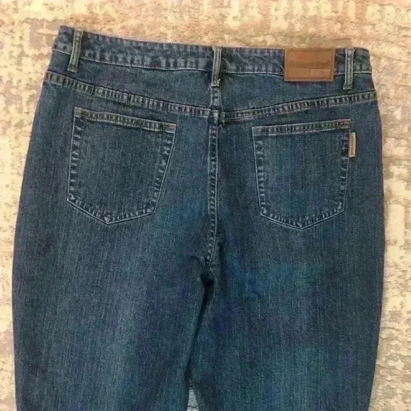 Coldwater Creek Women’s 14 Blue Jean Bootcut Midrise Medium Wash - Picture 3 of 7